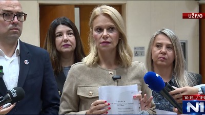 Mila Popović: Ovo o čemu se danas odlučuje nije rebalans budžeta, već dokaz kako se pune džepovi Zvonka Veselinovića (VIDEO)