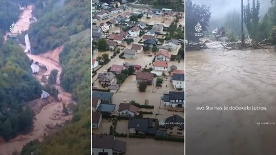 Zastrašujući snimak iz BiH: Ovako izgleda selo u kom je poginula trudnica