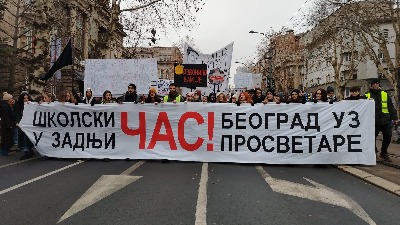 Objavljeno koliko je bilo ljudi na današnjem protestu