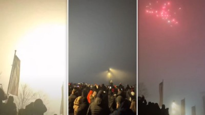 "BAČENE PARE": Nevidljivi vatromet u Beogradu na vodi (VIDEO)