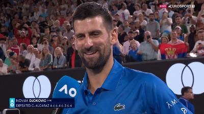 "Sa jednom i po nogom": Novak objasnio kako je dobio Alkaraza