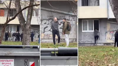 Motkom na učenike: Ozbiljan incident na Novom Beogradu (VIDEO)