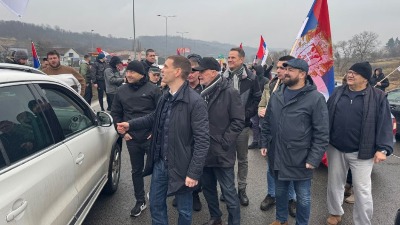 NADA blokirala auto-put E75 u sklopu generalnog štrajka (FOTO)