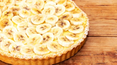 Banana tart sa čokoladom koji se lako pravi! Ukusan, a kremast 