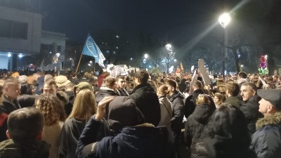 "Ne može polusvet da ima ceo svet": Protest u Pančevu (VIDEO)