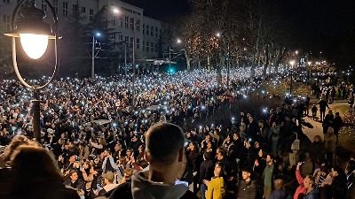 Studenti o skupu na savindan: "Bolja vremena se mogu graditi samo obrazovanjem"