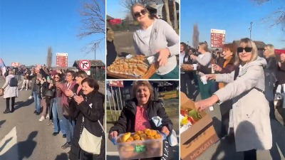 Studenti u Maradiku dočekani kao oslobodioci (VIDEO)