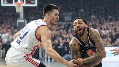 Tabela EL: Partizan deveti, Zvezda cilja domaći teren u plej-ofu