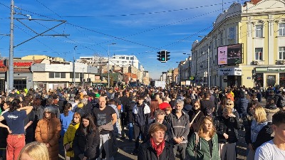 "Ko nema hrabrosti...": Studenti i danas na ulicama (FOTO, VIDEO)