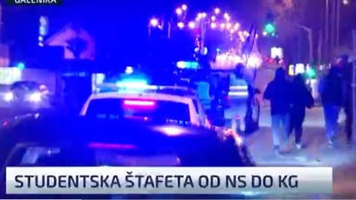 "Muka nam je da ovako živimo": Zemunci u suzama sačekali studente