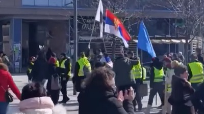 "Banatski marš" dug 96 kilometara: Do Vršca zajedno studenti, srednjoškolci i građani (VIDEO)