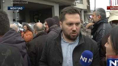 Pogačar: Vučić došao nenajavljeno, a zatim brzo pobegao iz Novog Sada