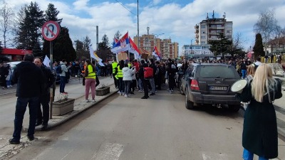 Blački studenti krenuli ka Nišu (FOTO, VIDEO)