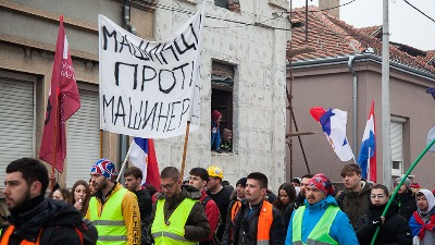Studenti u blokadi pozvali građane večeras na protest