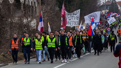 Studenti iz Čačka pešačiće na protest 1. novembra u Novom Sadu