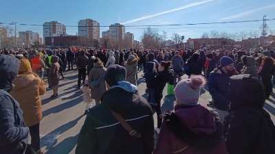 Ovakvu podršku učesnici protesta na NBG nisu mogli ni da zamisle (VIDEO)