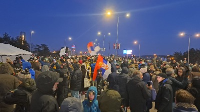 "Idemo u Kragujevac, biće mnogo ljudi": Glas studenata sa blokirane Gazele (VIDEO, FOTO)