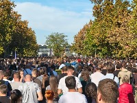 Bivši kapiten Zvezde podelio snimak nepregledne kolone iz Novog Sada (VIDEO)