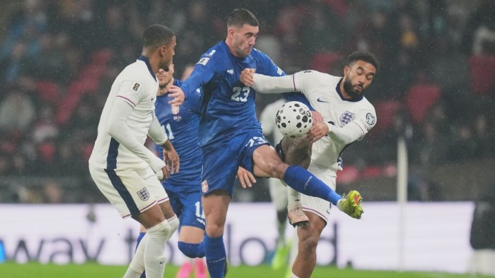 Saka matirao Orlove na Vembliju, povredio se Ilić, Engleska - Srbija 1:0