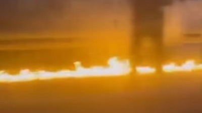 Buktinja na putu ka Ikei: Zapalio se automobil