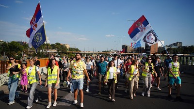Studenti obilaze Niš: Većina nas podržava, ne pitaju za listu
