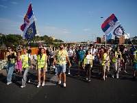 "(Ne) bojte se, i dalje smo tu": Studenti danas na ulicama Beograda