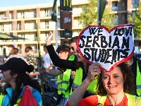 "Mislim, dakle optužen sam": Protestna šetnja studenata u sredu