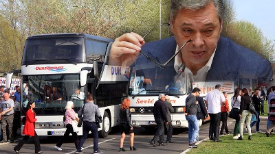  KAKO NA VUČIĆEV MITING BEZ NAFTE Nema ni do Novog Sada?