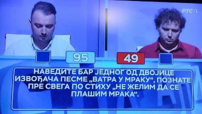 Neverica u Slagalici: Pojavilo se pitanje o pesmi koja je postala himna protesta!