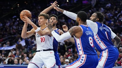 Bogdanovo loše šutersko veče: Klipersi nastavljaju da ređaju poraze