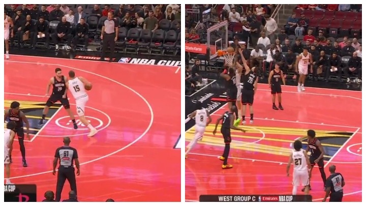 Nikola Jokić stavio na "poster" Šenguna i izveo zakucavanje sezone u NBA ligi (VIDEO)