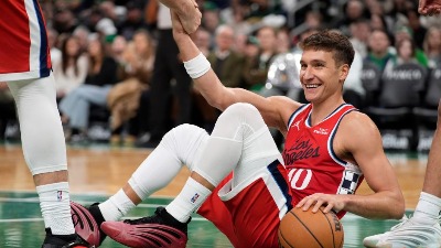 Poraz Klipersa bez Bogdana, Dončić dominirao protiv Jute