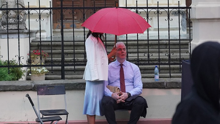 Bahati Tomašević nepropisno parkirao luksuzni mercedes na pešačkom prelazu (FOTO)