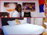 Monekeova luksuzna kuća: Kada u spavaćoj sobi, igračka u krevetu i zastava Srbije (VIDEO)