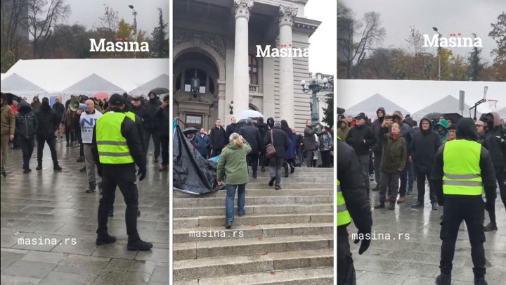 Opozicija prošla kroz Ćacilend: Pristalice vlasti ih vređale - tu je i Simo Spasić (VIDEO)