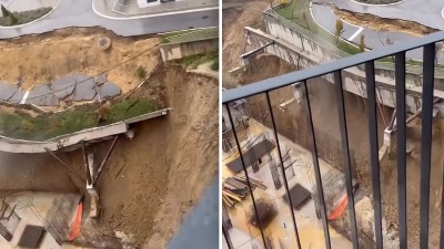 SRCE: Odronjavanje pristupne saobraćajnice u Kragujevcu potvrđuje nesposobnost vlasti