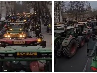 Paralisan grad: Poljoprivrednici blokirali prestonicu (VIDEO)