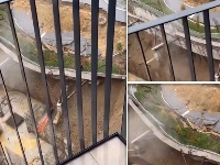 Građevinska inspekcija pre nedelju dana zatvorila gradilište: Gradonačelnik o saobraćajnici koja se urušila