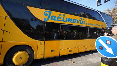 Prvi autobus vraćen Jaćimoviću: "To vozilo je putovalo za Brisel"