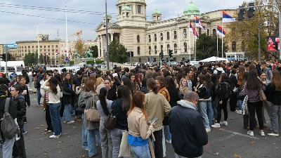 "Došao narod državu da potraži": Oglasili se studenti FDU - "teško da su u skorijoj prošlosti postojali značajniji i veći dani"