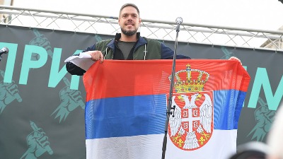 Štimac u Orašcu: Ne zanosite se da nema Crnog Đorđa, puna ih je Srbija, sve crnji do crnjega (VIDEO)