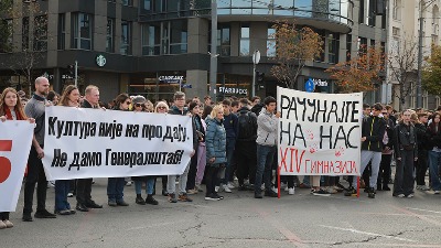 Zborovi građana Zrenjanina pozvali sugrađane da krenu za Beograd u znak podrške Dijani Hrki