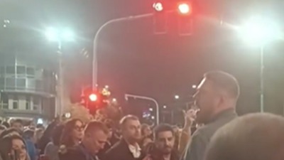 "Ova država je normalna, bez ovog na vlasti: Štimac održao govor kod Skupštine (VIDEO)