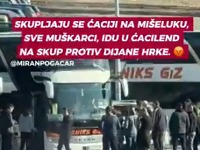 Zbog SNS autobusa blokirana Ibarska, kolone krenule i iz Novog Sada, neki stigli i do Sajma (VIDEO)
