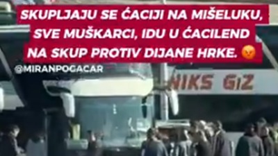 Zbog SNS autobusa blokirana Ibarska, kolone krenule i iz Novog Sada, neki stigli i do Sajma (VIDEO)