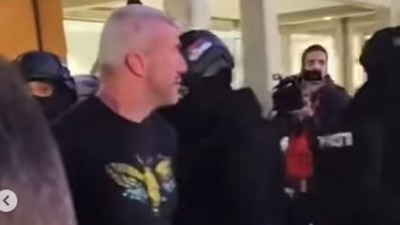 Ovako je uhapšen Bačulov: Pušten, pa odmah lišen slobode (VIDEO)