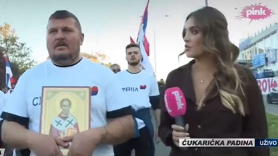 Pinkova novinarka videla "ikonu Nikole Tesle" (VIDEO)