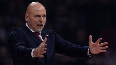 Obradović se opet žalio na sudije, pa napustio konferenciju