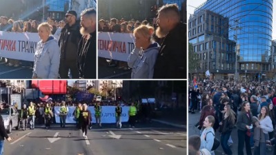 Dijana Hrka u suzama: Dobila podršku od beogradskih gimnazijalaca (VIDEO)