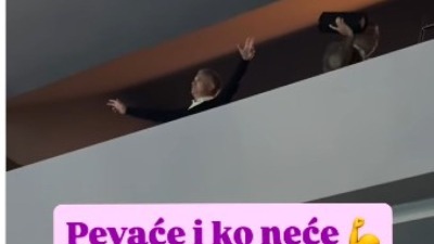 Srđan Đoković burno slavio Noletovu titulu: Pevao čuveni hit (VIDEO)